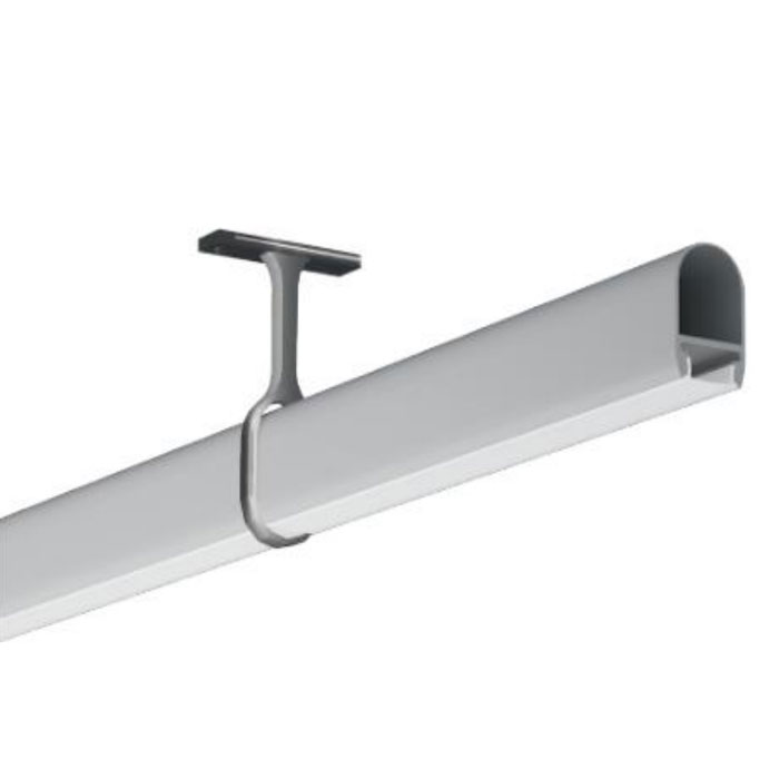 Top Fixed Bracket For Wardrobe Closet Rod Series LED Channels
